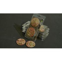 Badlands Bases Pre-Painted (2x 60mm Round)